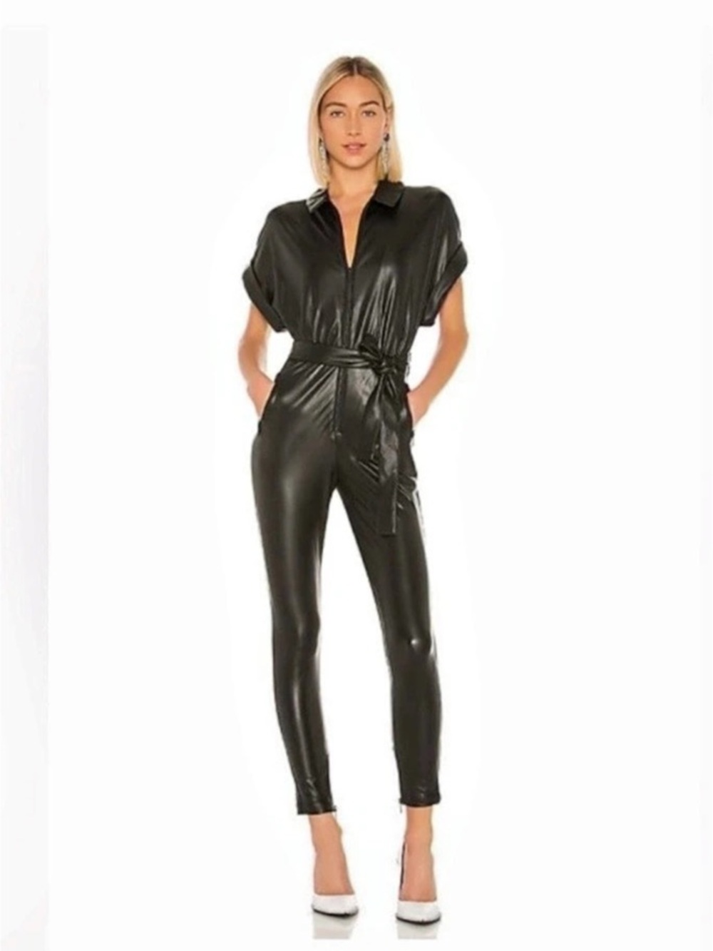NBD Reckless Jumpsuit Black